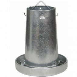 Кормушка бункерная 10 кг оцинкованная сталь