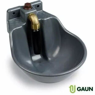 Поилка чашечная Gaun автоматическая для лошадей, пластик