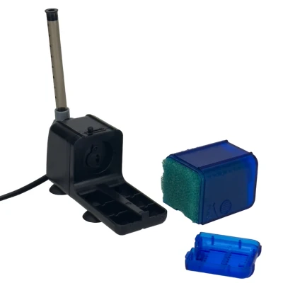 Фильтр внутренний Boyu WF200 для аквариума до 40 л многоступенчатый с аэрацией и регулятором 370 л/час