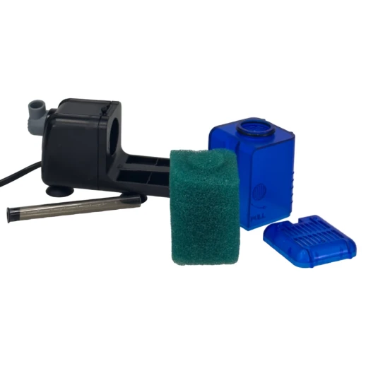 Фильтр внутренний Boyu WF200 для аквариума до 40 л многоступенчатый с аэрацией и регулятором 370 л/час