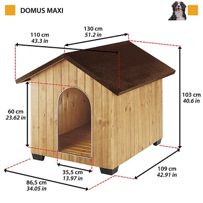 Будка Ferplast DOMUS Maxi для собак