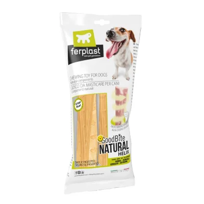 Игрушка-кость для собак Ferplast GoodBite Helix M BAG вкус злаков 23 гр. x2 шт.