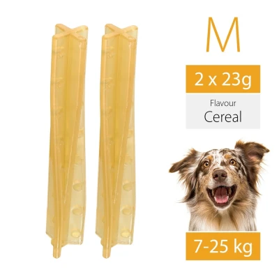 Игрушка-кость для собак Ferplast GoodBite Helix M BAG вкус злаков 23 гр. x2 шт.
