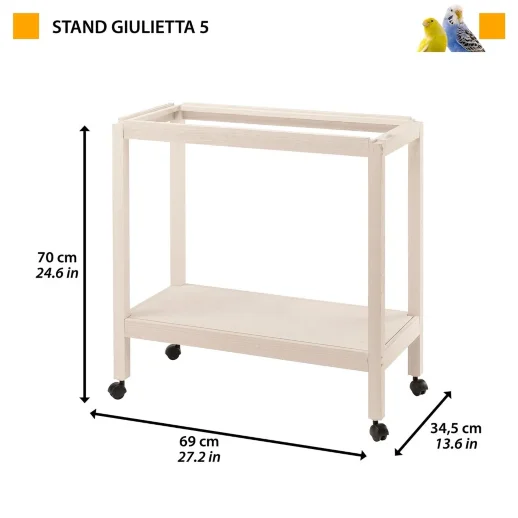 STAND GIULIETTA 5: схема размеров 69 × 34,5 × 70 см