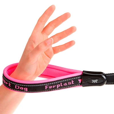 Поводок Ferplast SPORT DOG MATIC G20/120 розовый