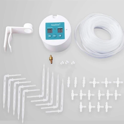 Набор для капельного полива домашних растений с таймером питание от батареек ААА или 220 вольт