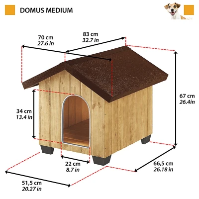 Будка Ferplast DOMUS Medium для собак