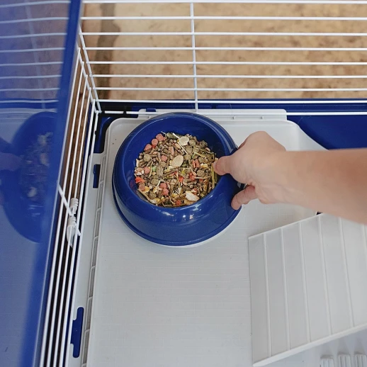 Клетка Ferplast BARN 120 для кроликов серая