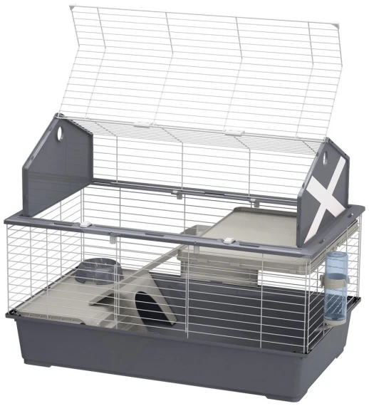 Клетка Ferplast BARN 120 для кроликов серая