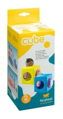 Куб пластиковый Ferplast FPI 4836 CUBE для хомяков х2 пластик