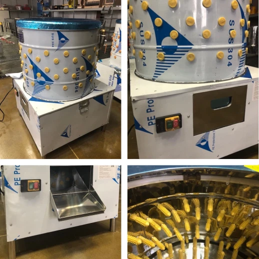 Перосъёмная машина NT-600WF для бройлеров с подачей воды 1,5 кВт