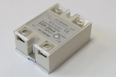 Твердотельное реле 25Ампер 90-250VAC для коммутации переменного тока 24-380VAC