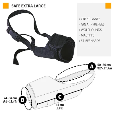 Мягкий намордник Ferplast SAFE Extra Large ротвейлер сенбернар