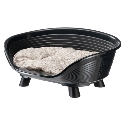 Лежак Ferplast THRONE 4 с подушкой,черный