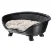 Лежак Ferplast THRONE 4 с подушкой,черный