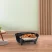Лежак Ferplast THRONE 4 с подушкой,черный