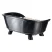 Лежак Ferplast THRONE 4 с подушкой,черный