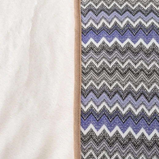 Подстилка Ferplast NANNA 70 с мехом. Зиг-Заг коричневый