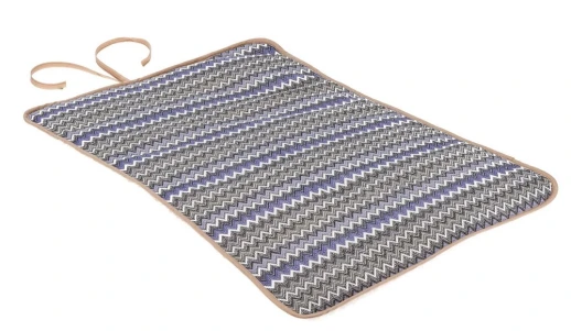 Подстилка Ferplast NANNA 70 с мехом. Зиг-Заг коричневый