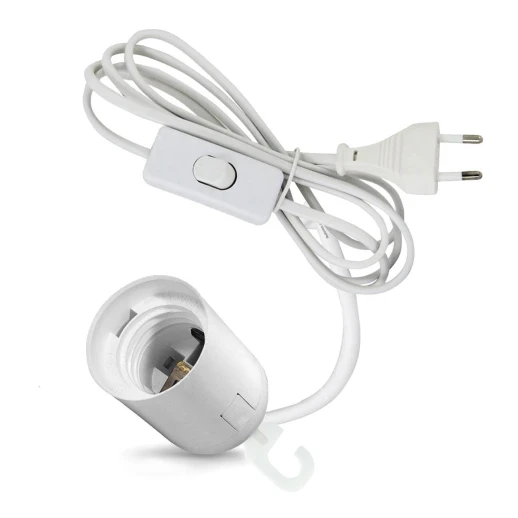 Комплект: лампа лепесток (х2), стойка, патрон с проводом