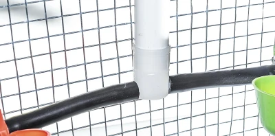 Переходник с трубы 25 мм на 10 мм проходной