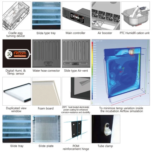 Инкубатор Rcom MARU 200 Deluxe MAX