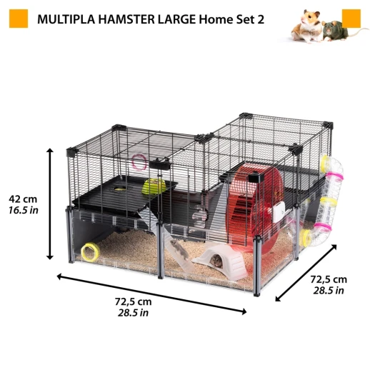 Клетка для хомяков и мышей Ferplast MULTIPLA HAMSTER LARGE