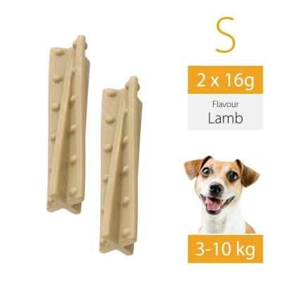 Игрушка-кость для собак Ferplast GoodBite Helix S BAG вкус баранины 16 гр. x2 шт.
