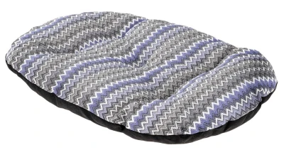 Подушка мягкая Ferplast RELAX 89/10 C для собак и кошек Зиг-заг зеленый