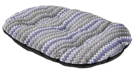 Подушка мягкая Ferplast RELAX 89/10 C для собак и кошек Зиг-заг зеленый