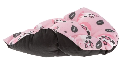 Софа Ferplast COCCOLO 60 для собак и кошек мягкая Меланж красный