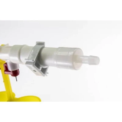 Ниппельная поилка двойная с каплеуловителем НП18 2шт в сборе комплект для самостоятельной сборки