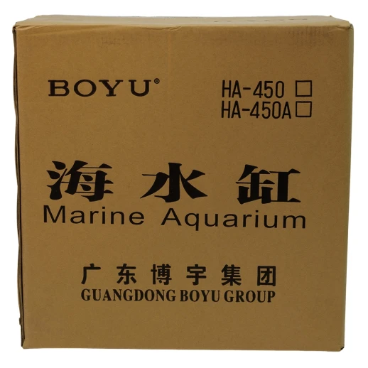 Аквариум Boyu Marine HA-450A морской 80 л с фильтром, черный