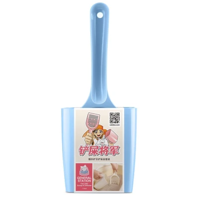 Совок для кошачьего туалета набор 2 шт. голубой