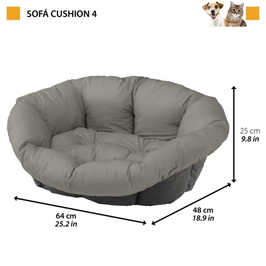 Запасная подушка для лежака Ferplast SOFA 4 вариант 1 Серый
