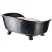 Лежак Ferplast THRONE 6 с подушкой черный