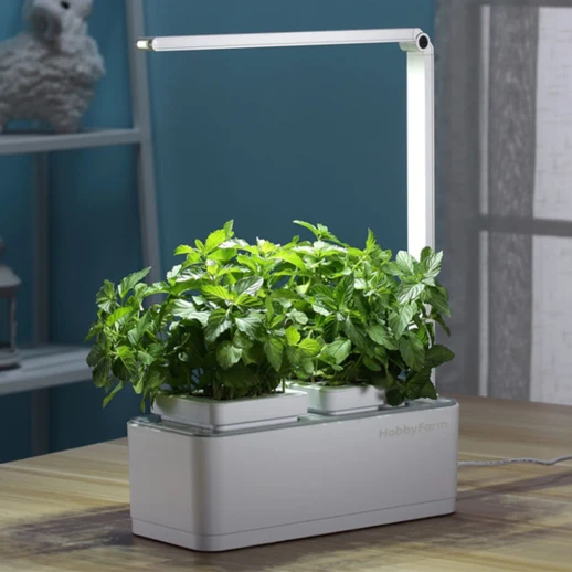 Гидропонная установка HobbyFarm Mini с фитолампой