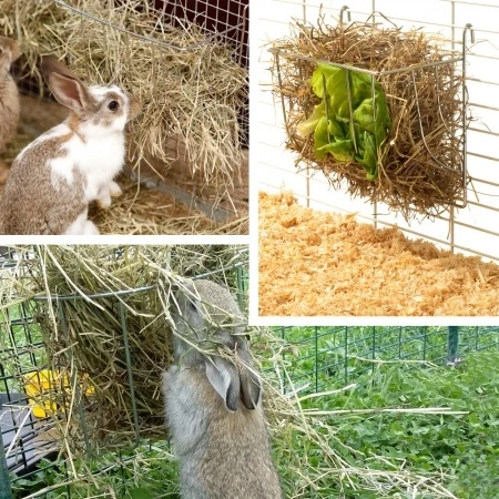 Кормушка для сена Olba вертикальная загрузка 25 см