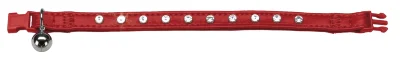 Ошейник для кошек Ferplast JOY C12/31 GAT с колокольчиком с украшениями красный