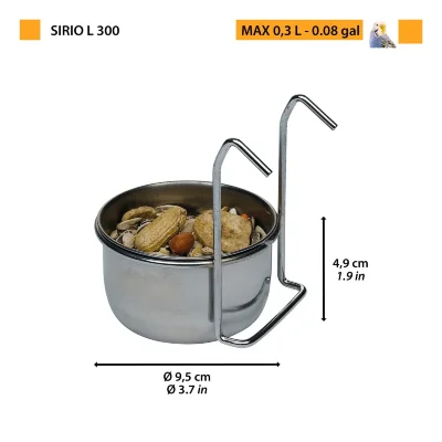 Кормушка для попугаев Ferplast SIRIO L300