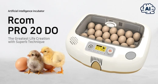 Инкубатор Rcom 20 PRO DO с овоскопом