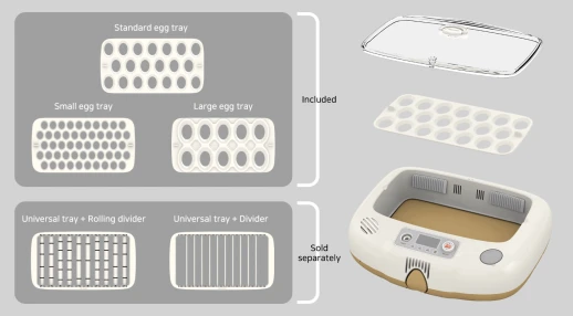 Инкубатор Rcom 20 PRO DO с овоскопом
