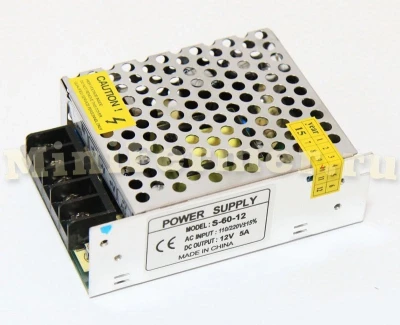 Блок питания 220V AC / 12V DC 5А small