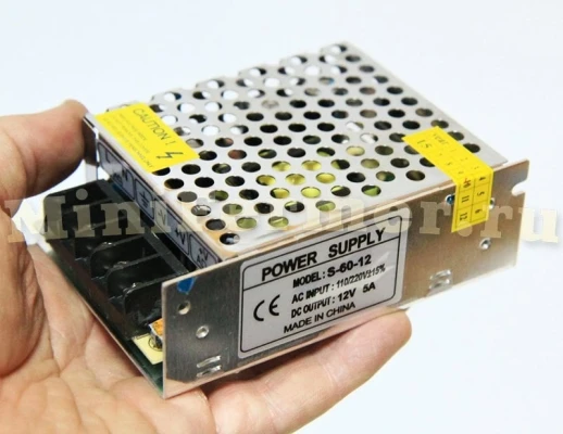 Блок питания 220V AC / 12V DC 5А small