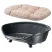Лежак Ferplast THRONE 8 с подушкой черный