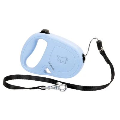 Рулетка Ferplast FLIPPYONE S синяя,шнур 4,5м 12кг
