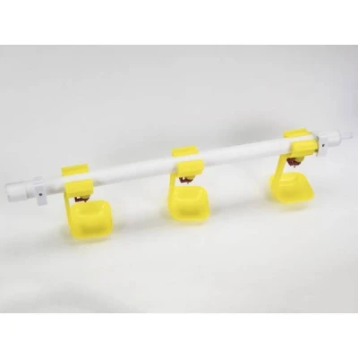 Ниппельная поилка НП16 3 шт. в сборе комплект для самостоятельной сборки