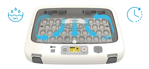 Инкубатор Rcom 50 PRO DO с овоскопом