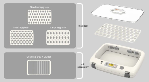 Инкубатор Rcom 50 PRO DO с овоскопом