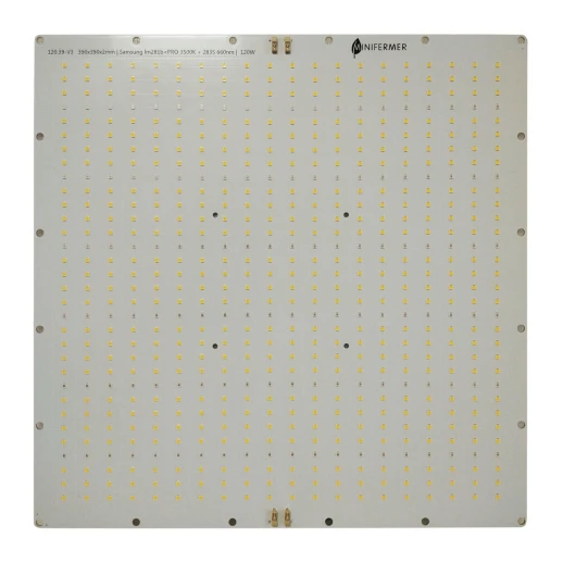 Модуль УЦЕНКА 120.39 Quantum board 390 х 390 Samsung lm281 3500K + 660 nm 2835